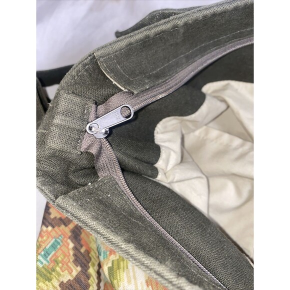 Sak Saum For Freedom Aztec Tribal Abstract Floral Adjust Tote/Bag 17x13 Purse - Picture 7 of 9